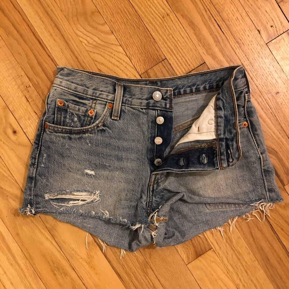 Levi’s 501 denim shorts